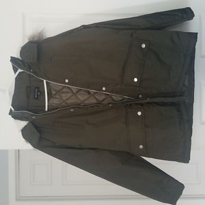 Teen Unisex Dark Green Winter Coat